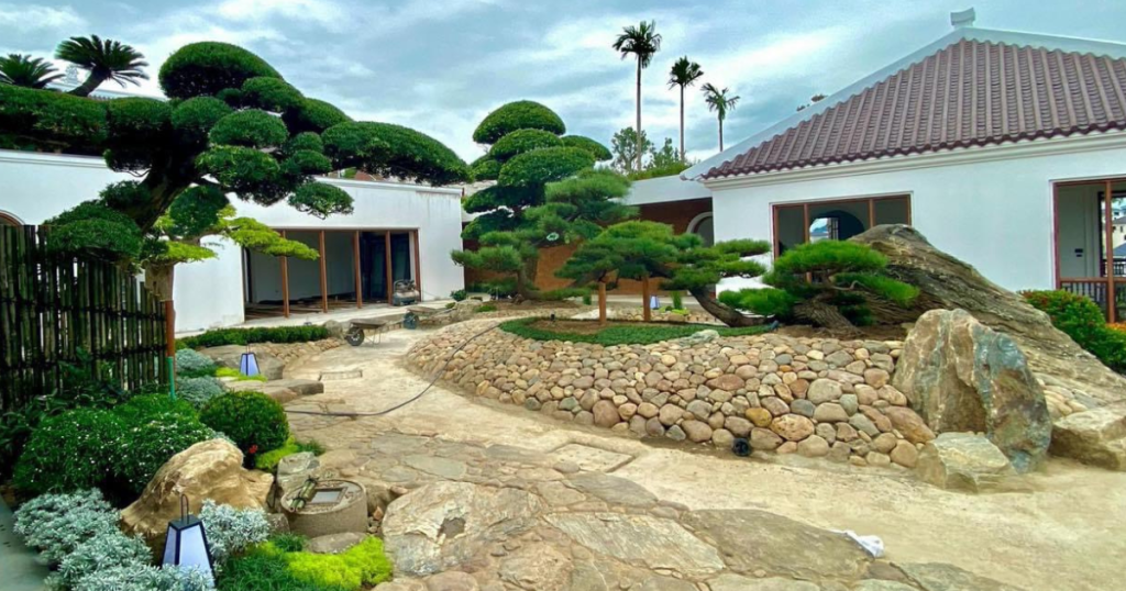 Dự án sân vườn tại Hạ Long 2025 trực tiếp đơn vị sân vườn Hồng Phát thi công