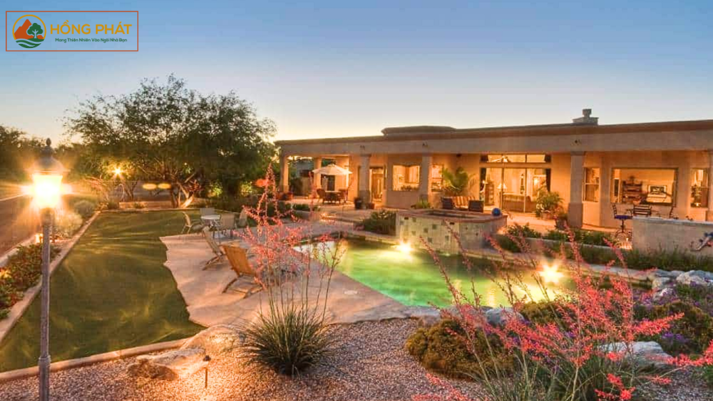 Làm tiểu cảnh sân vườn